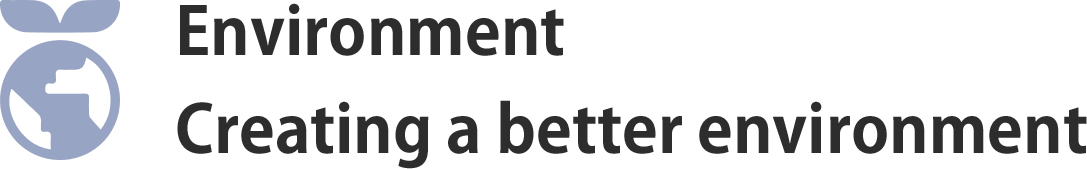 Environment/Creating a better environment