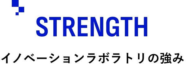 STRENGTH／イノベーションラボラトリの強み