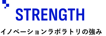 STRENGTH／イノベーションラボラトリの強み
