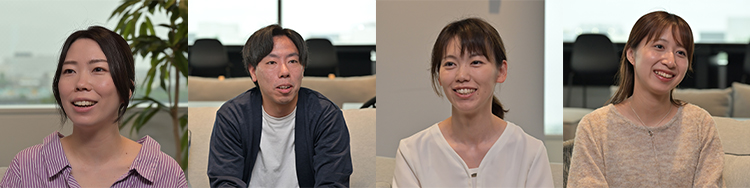 NECソリューションイノベータ株式会社 イノベーションラボラトリ ビジネスラボラトリ第一グループ　阿部 由莉／熊谷 直輝／藤波 理帆／加賀 茜