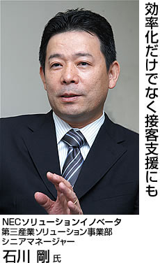 NECソリューションイノベータ第三産業ソリューション事業部シニアマネージャー　石川　剛氏