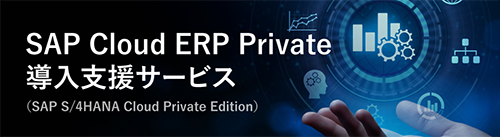 SAP Cloud ERP Private導入支援サービス(SAP S/4HANA Cloud Private Edition)