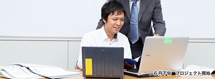 6月下旬 プロジェクト開始
