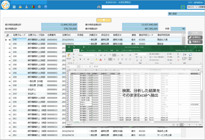 図3:Excel Report