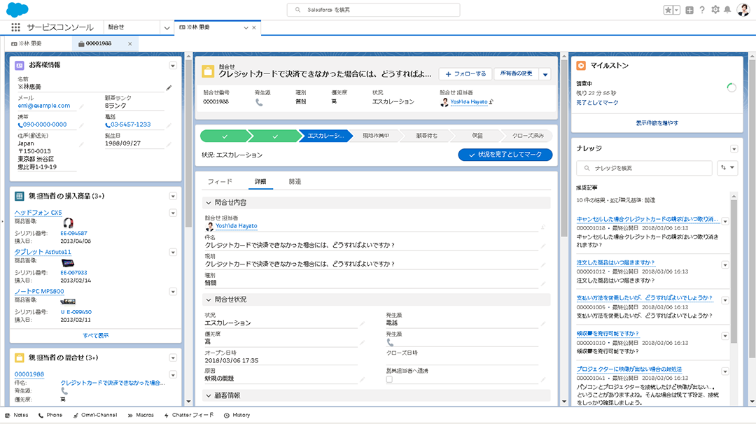 概要 特長 Service Cloud サービスクラウド Salesforce Necソリューションイノベータ